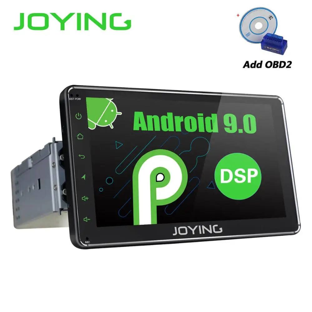 JY-UPS03R2-OBD Радуясь 1din 2G ram Android 9,0 Автомагнитола 7 ''HD сенсорный экран gps система FM автомобильная головная установка видео выход аудио камера заднего вида обратная - Цвет: JY-UPS03R2-OBD