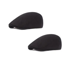 Новые зимние хлопковые береты кепки s для мужчин повседневные кепки-береты Кепка с якорем женский хлопок лен берет кепка газетчика