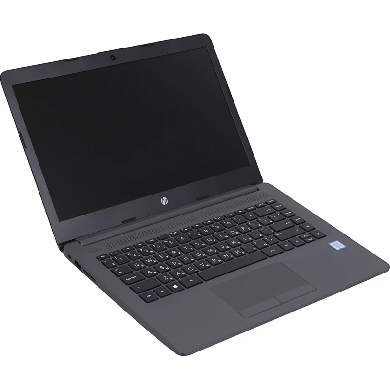 Ноутбук HP 240 G7, 14", Intel Core i3 7020U 2.3ГГц, 8Гб, 256Гб SSD, Windows 10 Professional, 6UK87EA, темно-серебристый