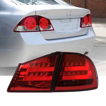 

Free Shipping LED Rear Light For Honda Civic Climo 2006 to 2011 Year LED Tail light Red Color