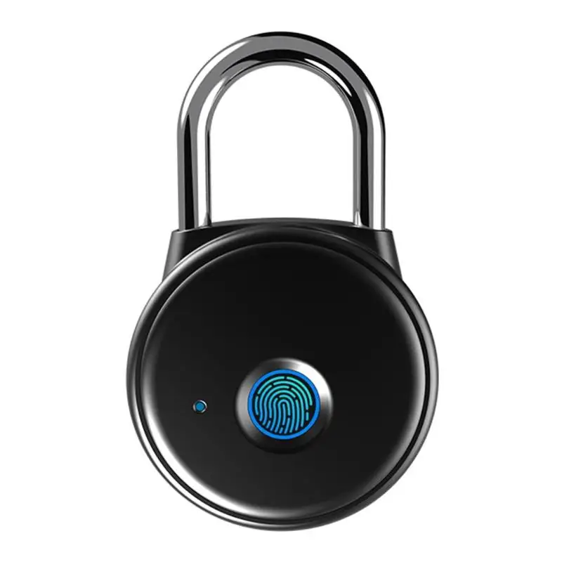 

Bluetooth Fingerprint Lock Waterproof APP Control Electronic Padlock Home Office USB Rechargeable Keyless Smart Door Hardware