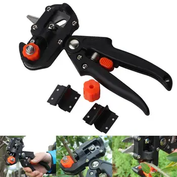 

Gardening Scissors Stainless Steel Black Pruning Shears Handmade Garden Scissors Sturdy Tree Tool Coarse Branch Shear