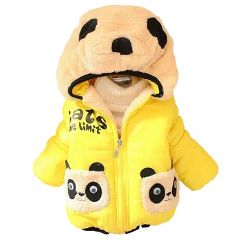 

New children outerwear cotton winter Hooded coats Winter Jacket Kids Coat children's winter Girls clothing Thick Down & Parkas