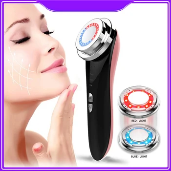 

RF EMS Radio Mesotherapy Electroporation rf lifting Beauty LED Photon Face Skin Rejuvenation Remover Wrinkle Radio Frequency