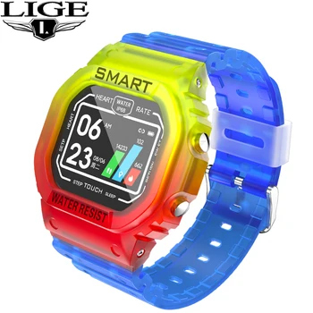 

LIGE IP68 Waterproof Sports Smart Watch Men Women Fitness tracker smartwatch Swimming Heart Rate Sleep Monitor Reloj inteligente