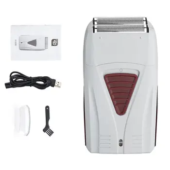 

USB USB Rechargeable Shaver Strong Dual-network Electric Shaver Portable Reciprocating Razor Charging Single Mesh Electric Razor