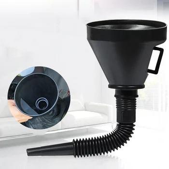 

Plastic Funnel Can Spout For Oil Water Fuel Petrol Gasoline Universal For Auto Car Motorcycle