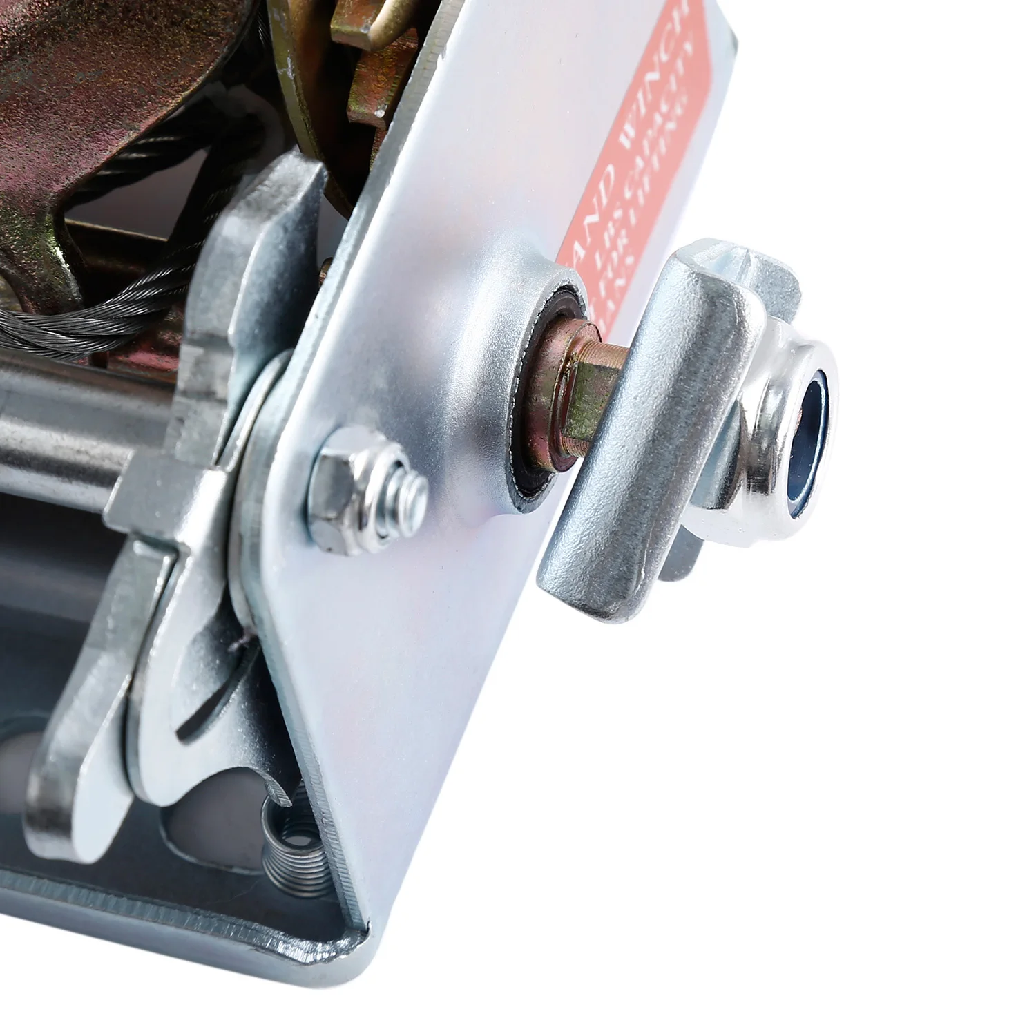 

363kg 10m Boat Truck Auto Hand Manual Galvanized Steel Winch Hand Tool Lifting Sling Lifting Tools Accessories