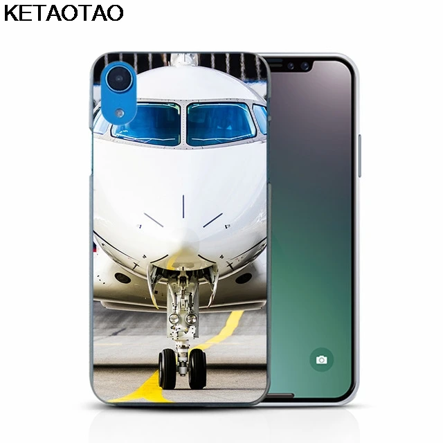 Gold KETAOTAO модный самолет Летающий телефон чехол s для iPhone 4S SE 5C 5S 6S 7 8 Plus X XS XR 11 Pro Чехол Мягкий ТПУ резиновый силиконовый - Color: Gold