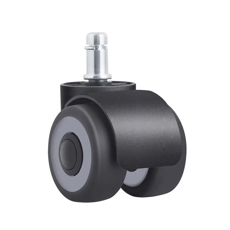 

5PCS/Lot 2 Inch Floor Protecting Office Chair Casters Wheels, TPR Silent Caster, 10x22, 11x22, Furniture Wheel Casters