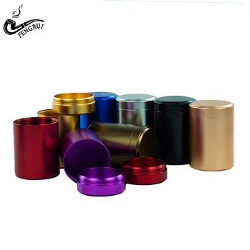 

8pcs Tea Tins Canister Set with Airtight Lids for Loose Tea - Small Kitchen Canisters for Tea Coffee Sugar Storage Loose Leaf