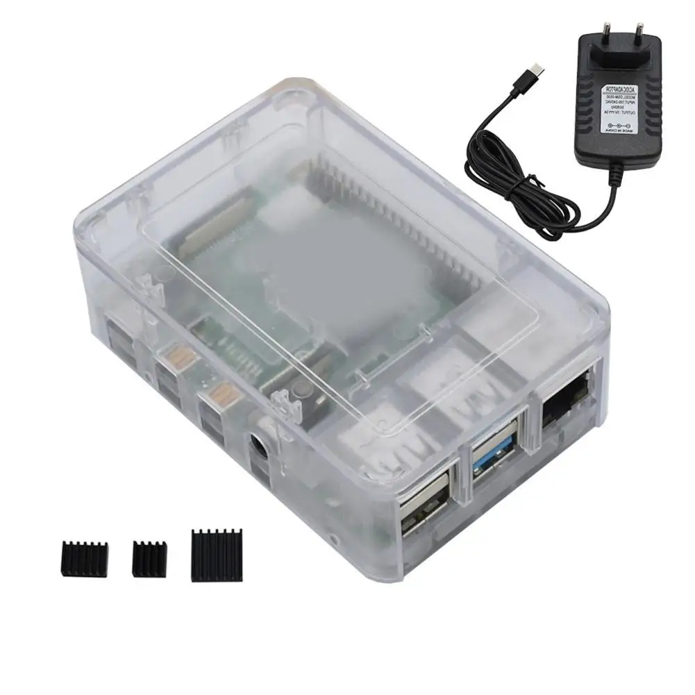 

For Raspberry Pi 4 2G RAM Generation Model B Computer Development Motherboard Dual Screen 4K Output Dual-band WIFI Bluetooth