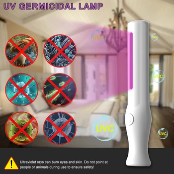 

Mini UV Stick UVC Ultraviolet Travel Wand Light For Hotel Household Car Pet Ultraviolet Lights Mini UV Light Stick UVC Lamp