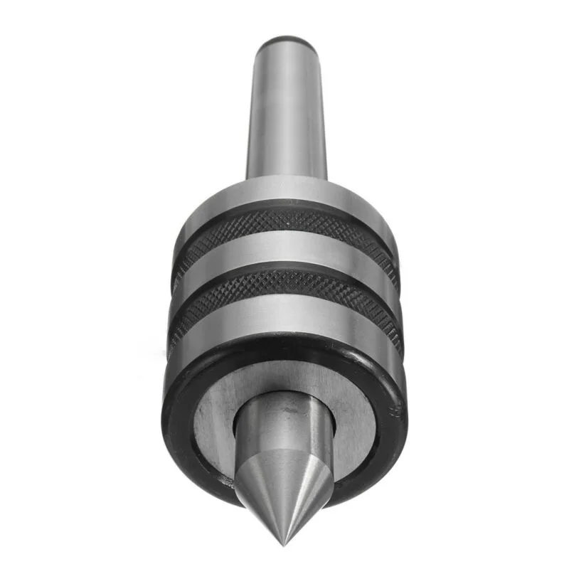 

Dustproof Bearing Steel MT2 2MT Precision Live Center Morse Taper Triple Bearing Lathe Medium Duty