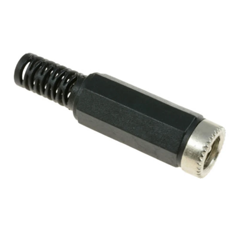

DC In-Line Plug Socket Jack Connector Male / Female, Socket 2.5mm 5.5mm 10 pcs