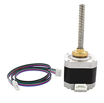 

lead screw stepping motor NEMA 17 Lead Screw 300mm Stepper Motor M8 Z axis For 3D Printer CNC RepRap
