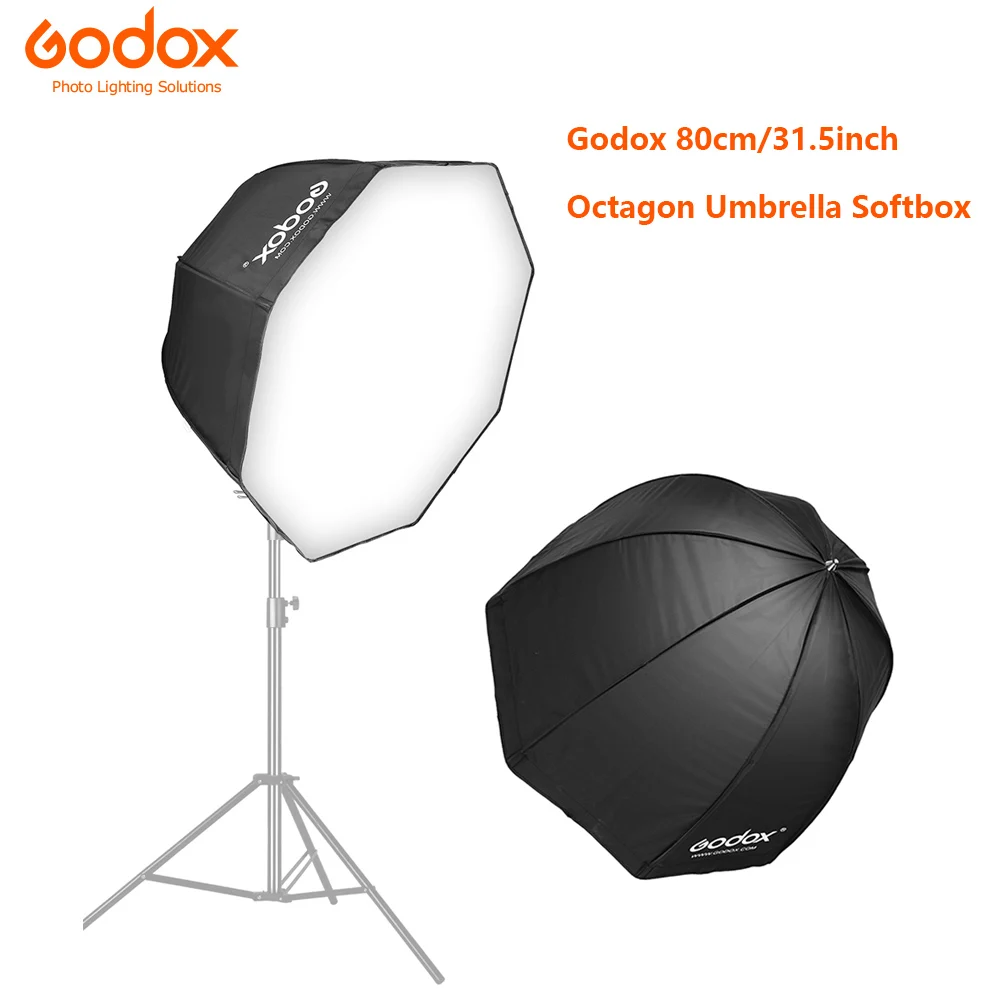 Godox фотостудия 80 см 31,5 Дюймов фотовспышка софтбокс вспышка Speedlite Зонт софтбокс Отражатель|Софтбоксы| | АлиЭкспресс