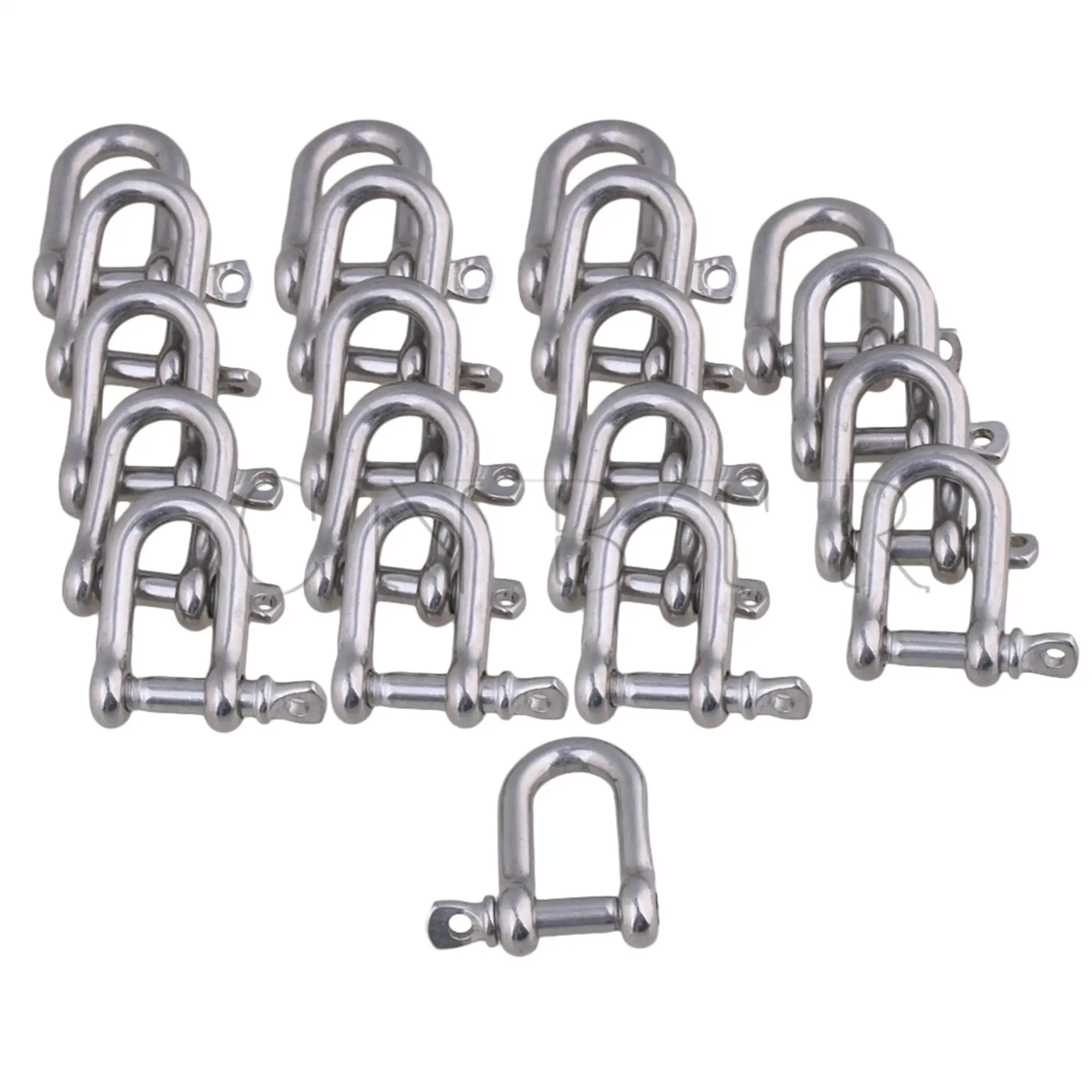 SALALIS Lot De 2 Manilles Pivotantes D'Ancrage En Acier Inoxydable 304