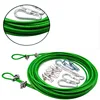 3m to 20m Steel wire Green PVC Coated Flexible Wire Rope Cable Stainless Steel for Clothesline Greenhouse Grape rack shed 4mm ► Photo 2/6