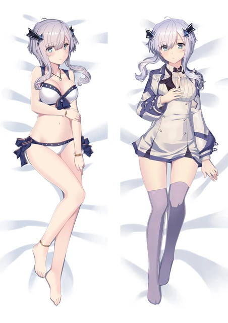 Clockwork Planet Anime Characters Sexy Girl Ryuzu & Marie Bell Pillow Cover  Anchor Body Pillowcase