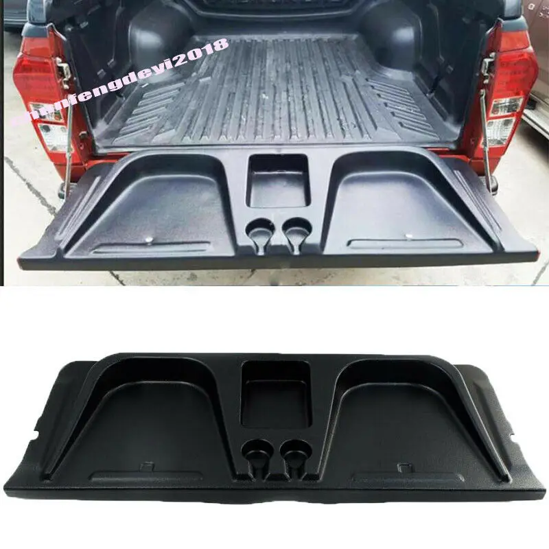 Автомобильная модификация, автомобильные аксессуары, задняя крышка для ворот, крышка для сиденья, черный цвет, подходит для Ford Ranger t6 t7 2012