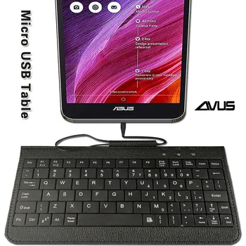 

Stylish USB Keyboard 7 /8 Inch Leather Stand Case for ASUS FonePad 7/ MEMO Pad 7/Pad 8/MEMO Pad HD 7 Tablet Accessories