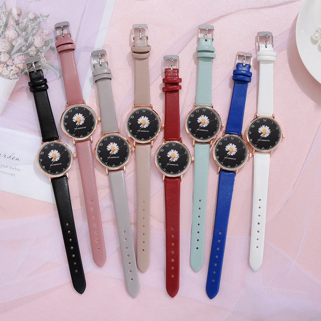 Fashion Elegant Ladies Watchesset Daisy Flower Woman's Wristwatch Jumia Nigeria