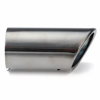 

Pair Rear Exhaust Muffler Tail Pipe Tips modified For VW Tiguan MK2 2017 2018 car accessories