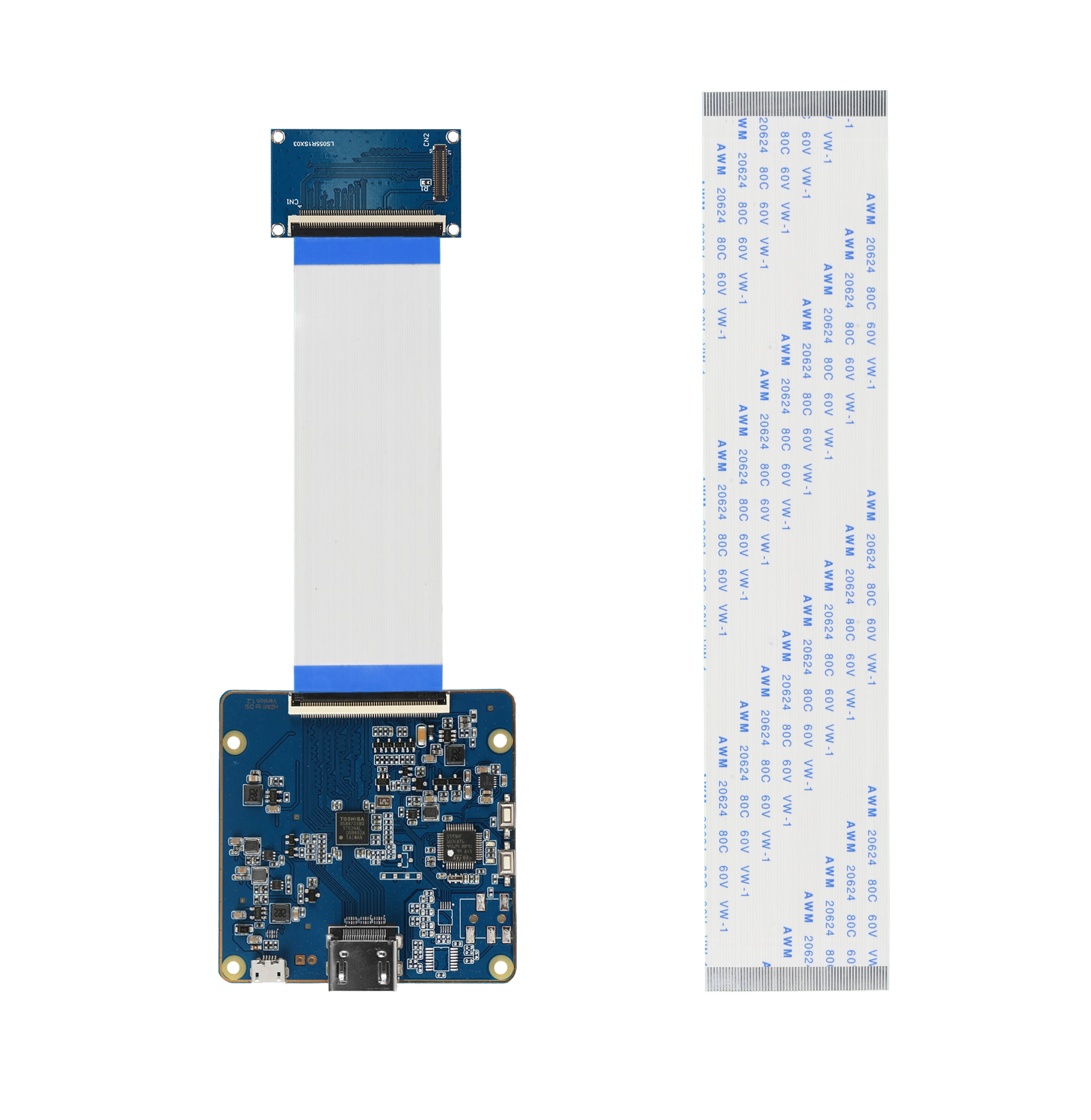 Placa Hdmi para Hdmi para Wanhao d7 Plus Display Lcd 2k Ls055r1sx04 2560x1440 5.5 - Imagem 2