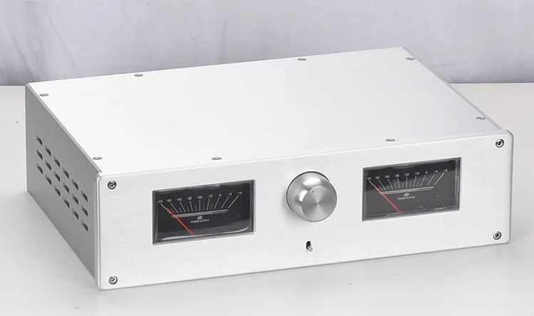 BRZHIFI Retro Chassis Model 3610 Pre-stage Amplifier Enclosure Customized Audio Amp Case DIY Aluminum Box | Электроника