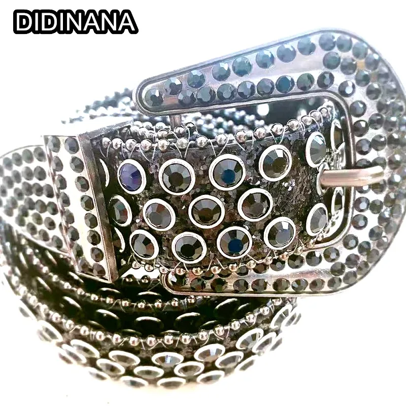 fish belt Y2k girl women's men belt punk bling bling rock full rivets belts hip hop Harajuku Gothic Lolita cosplay belts birthday gift mens fabric belts