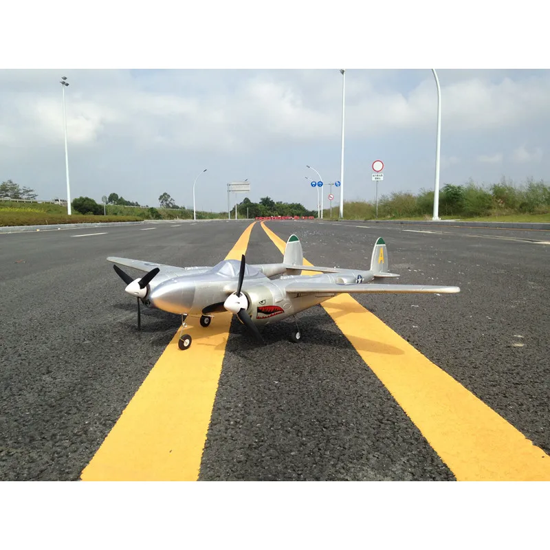 

High Quality MD P38 1200mm Wingspan EPO RC Airplane Lockheed P-38 Lighting Zoom Aircraft PNP Fixed Wing Kids Toys Gift