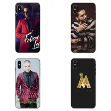 Для Apple IPhone X XS Max XR 4 4s 5 5S SE 6 6S 7 8 Plus Мягкий чехол из ТПУ с принтом для телефона с изображением певицы малума