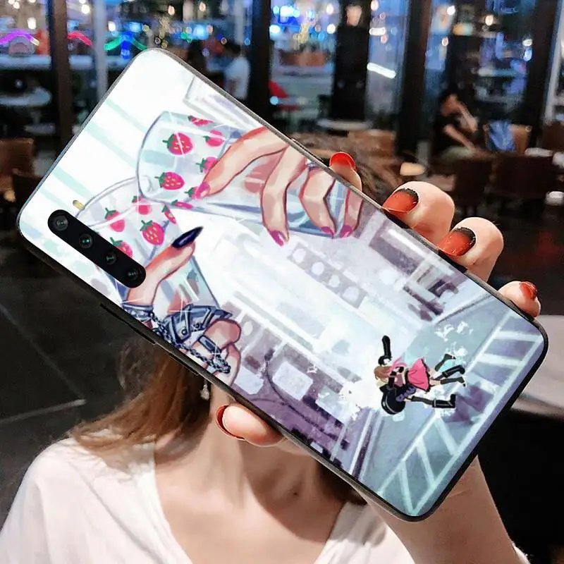 Anime NaNa osaki Phone Case for Xiaomi Mi Note 10 Lite Mi 9T Pro xiaomi 10 10 CC9 Pro 9SE xiaomi leather case design Cases For Xiaomi