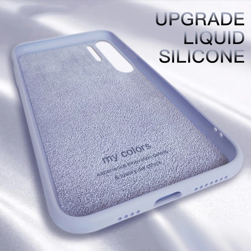 

Phone Case For Huawei Mate 20 10 9 P10 P20 P30 Pro Lite Liquid Silicone Original Luxury Cover For Huawei Nova 3i 5 4 E 2S Cases