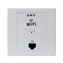 

86 Type Wireless Panel AP Socket 220V Panel Into The Wall Ap Router Socket Hotel Wifi Cover Brushed Gold AP Router