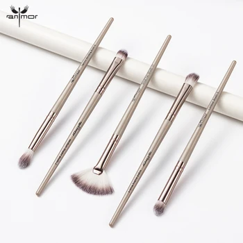 

Anmor Eye Shadow Make Up Brushes Set Professional Highlighter Eyeshadow Blending Fan Brush For Makeup Pincel Maquiagem