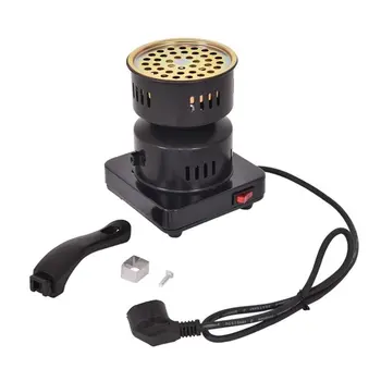 

1 Set Electronic Black Charcoal Stove Hot Plate Coal Burner Charcoal Heater For Hookahs Chicha Narguile