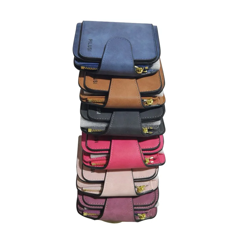 

Wallet Verticle Women's Buckle Wallet nv pi bao Purse