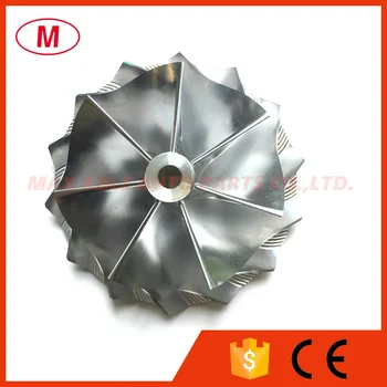 

GTX3584 451470-0001 66.30/84.00mm 7+7 blades Turbo Billet compressor wheel/Aluminum 2618/Milling wheel for Racing Turbocharger