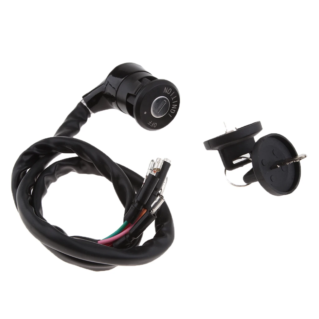 Replacement Ignition Switch W/ Keys for Honda TRX 350 Fourtrax ATV 1986-1987