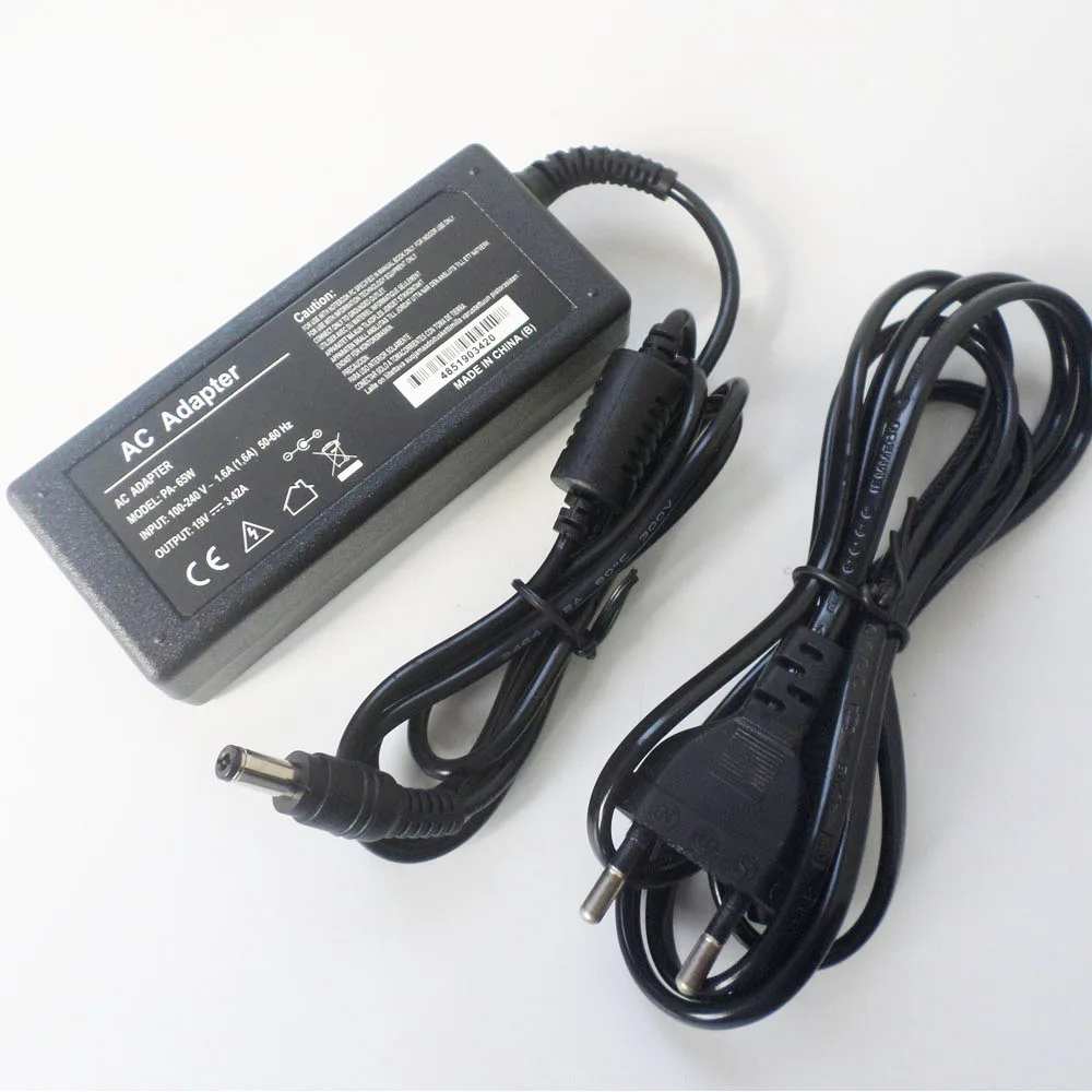 

19V 3.42A 65W Power Supply Cord For Toshiba Satellite L70 L70D L75 L75D L730 L740 L745 L745D L750 L750D L755 AC Charger Adapter