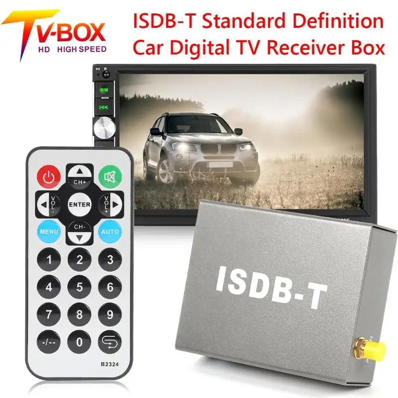 T502 ISDB-T автомобильное Цифровое ТВ приемник блок тюнера для Японии Бразилии, Чили Аргентина паста режим сборки удобный и простой