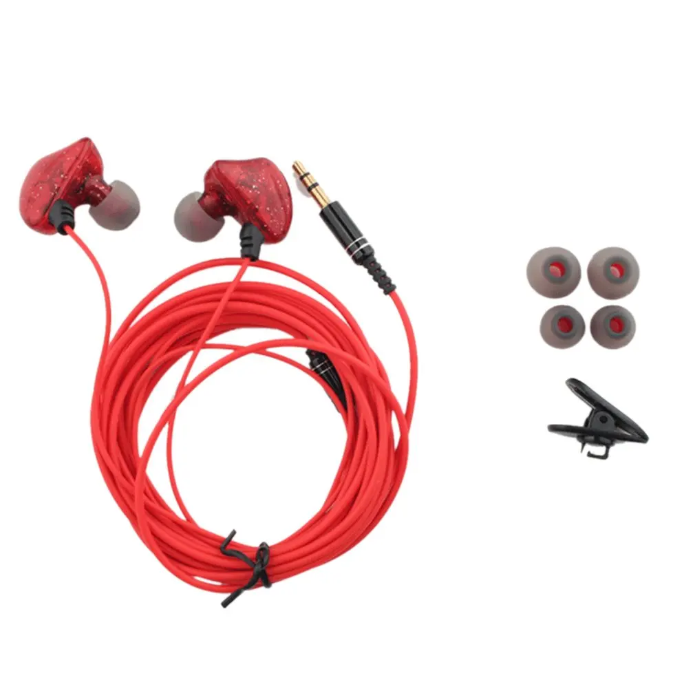 

3.5MM MP3 Double Bass 3 Meters Long Earphone Wire Headphone In-ear Earphone Colorful Headset