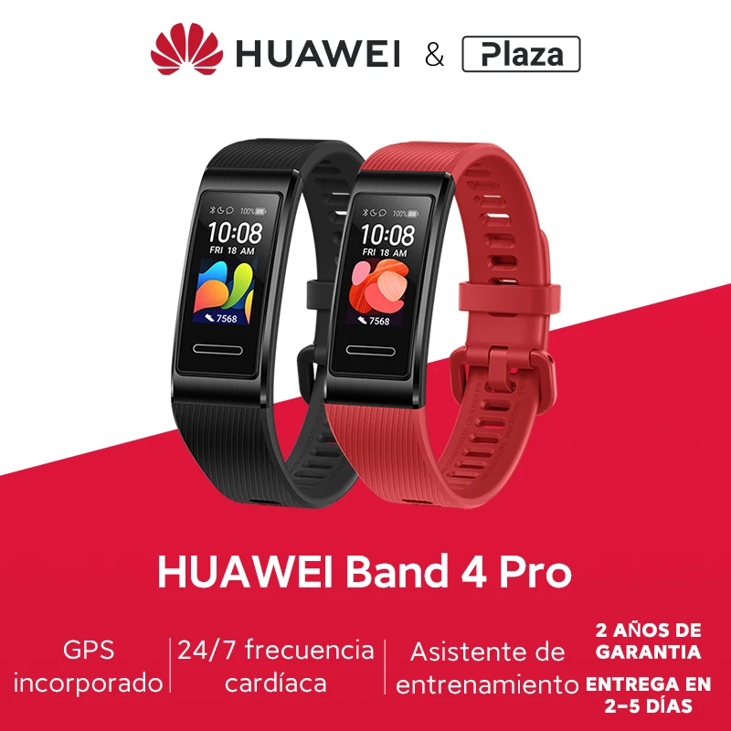 Глобальная версия браслета Huawei Band 4 Pro умные часы с пульсометром кислородом GPS |