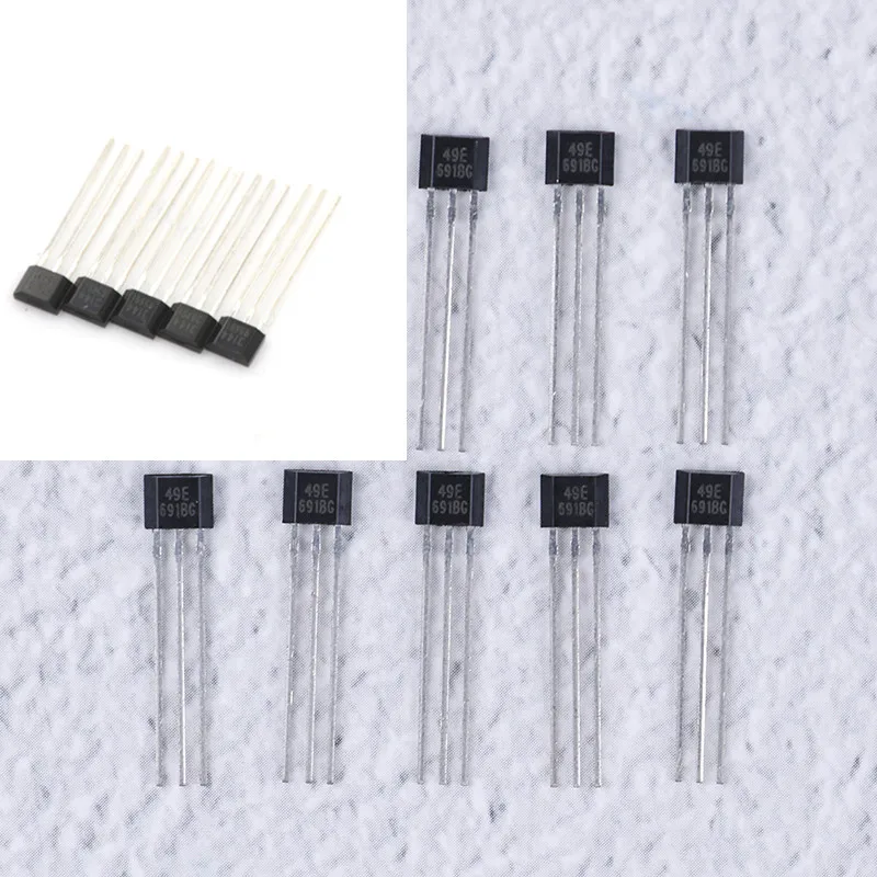 

10pcs/5pcs/pack Hall Element 49E OH49E SS49E/A3144 OH3144 Y3144 Linear Sensor Hall Sensor Wholesale