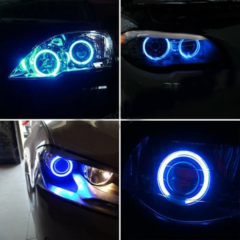 

Blue Angel Eye bulbs 20W Auto Replacement LED Headlight Halo Ring 1200LM