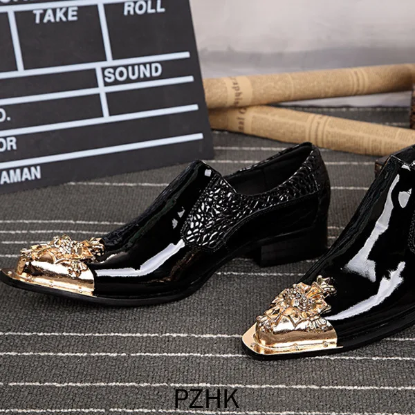 

Erkek Ayakkabi Real 2019 New Men's High Quality Leather Pointed For Business Banquet Wedding Appointments Free Shipping