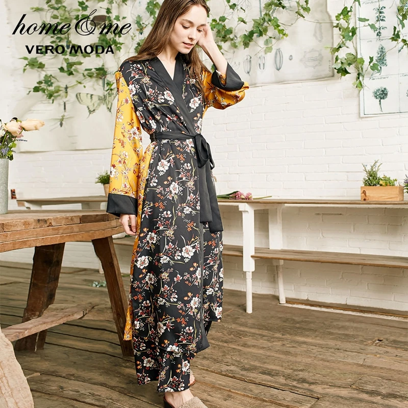 Vero Moda женский ночной халат с принтом разных цветов | 3191R1502