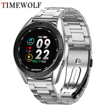 

Timewolf Android Smartwatch Stainless Steel Man Smart Watch Bluetooth Music Photography Reloj Inteligente Hombre Smartwatch